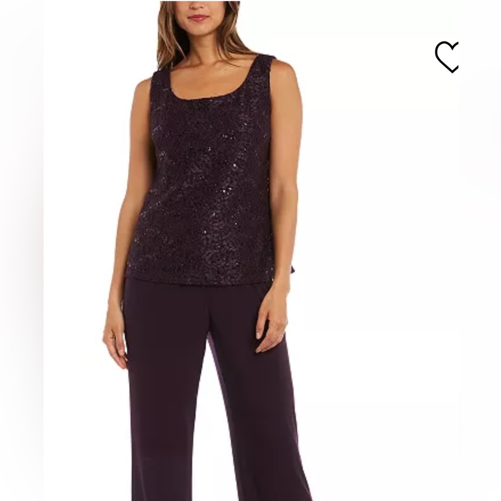 R & M Richards 3 piece Pants Suit - Picture 3 of 10